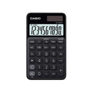 CASIO Calculadora de bolsillo My Color SL-310UC-BK 10 digitos negro