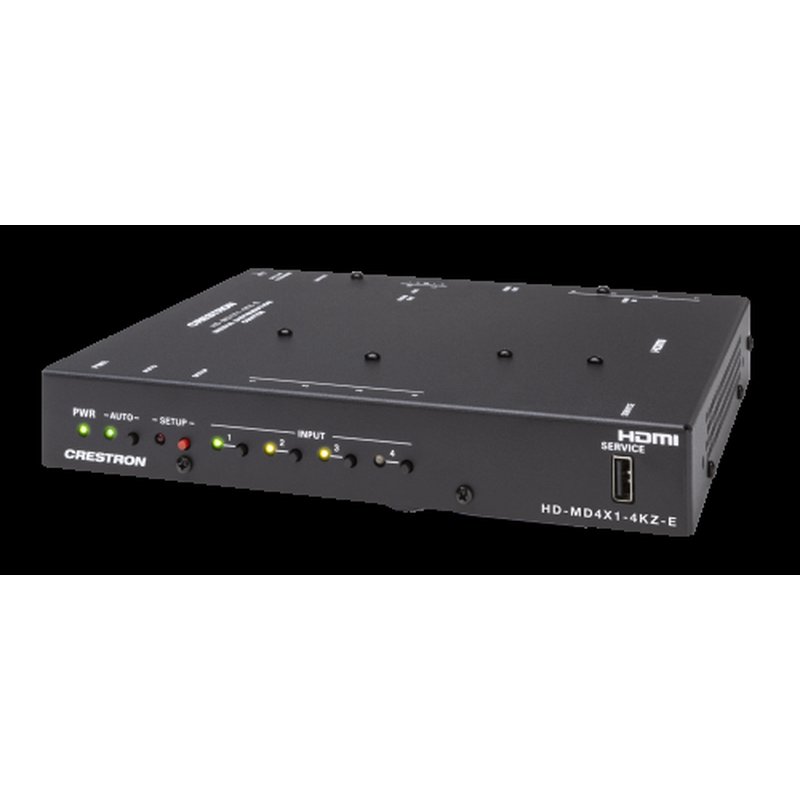 CRESTRON 4X1 4K60 4:4:4 HDR AV SWITCHER (HD-MD4X1-4KZ-E) 6511306