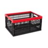 CURVER Caja de almacenaje plegable 47x34x24cm rojo-negro