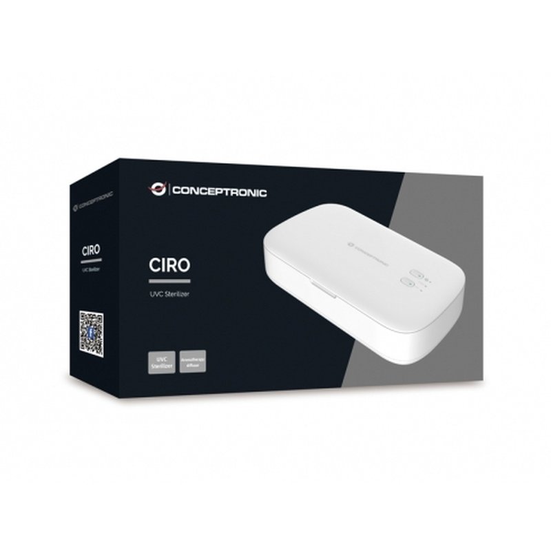 Conceptronic CIRO01W esterilizador ultravioleta Blanco CC 275 nm UV-C Conceptronic CIRO01W esterilizador ultravioleta Blanco CC 275 nm UV-C - Imagen 3