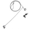 Conceptronic CNBSLOCK15T cable antirrobo Plata 1,5 m