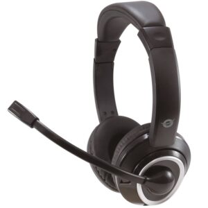 Conceptronic POLONA02B auricular y casco Auriculares Alámbrico Diadema Juego Negro