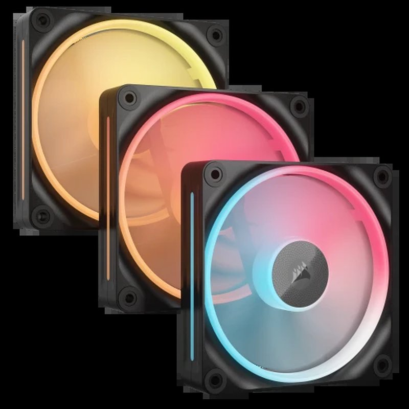 Corsair iCUE LINK LX120-R RGB Carcasa del ordenador Ventilador 12 cm Negro 3 pieza(s) Corsair iCUE LINK LX120-R RGB Carcasa del ordenador Ventilador 12 cm Negro 3 pieza(s)