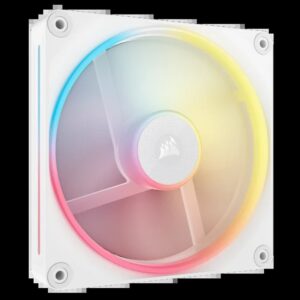 Corsair iCUE LINK LX140-R RGB Carcasa del ordenador Ventilador 14 cm Blanco 1 pieza(s)