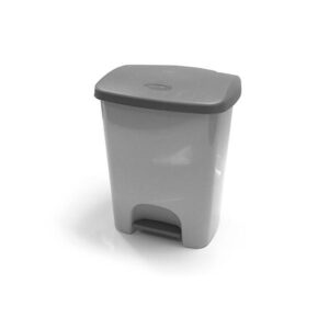 Curver Papelera Curver Pedal Bin - Plastico - 25 l - Color gris