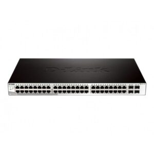 D-Link DGS-1210-52 switch Gestionado L2 Gigabit Ethernet (10/100/1000) 1U Negro