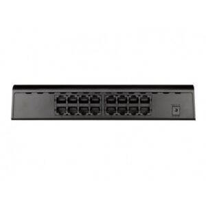 D-Link GO-SW-16G switch No administrado Gigabit Ethernet (10/100/1000) Negro