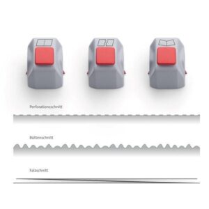 DAHLE Paq.3 cabezales de cortecizalla 507