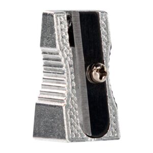 DELI Afilalapiz aluminio 1 agujero