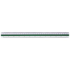 DELI Escalimetro 30cm 6 escalas