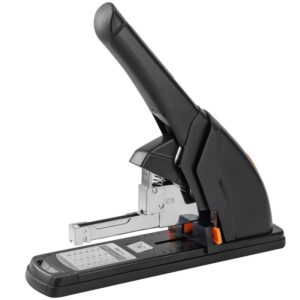 DELI Grapadora de gruesos 120h negro