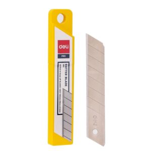 DELI Paq.10 recambios cuchilla cutter 18mm