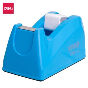 DELI Portarrollos de cinta adhesiva 120x57x60mm verde