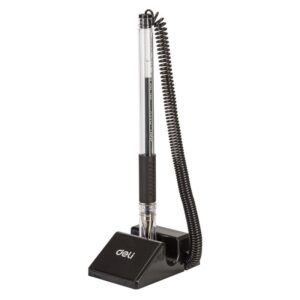 DELI boligrafo con soporte punta 0,5mm azul