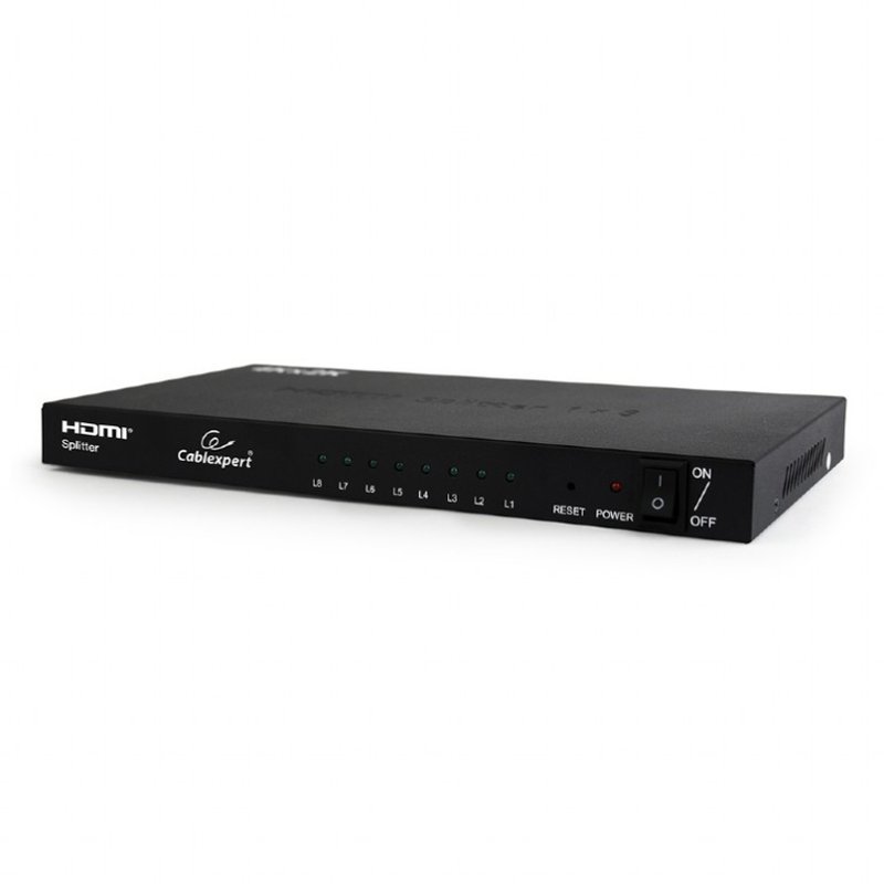 DIVISOR GEMBIRD HDMI, 8 PUERTOS DIVISOR GEMBIRD HDMI, 8 PUERTOS