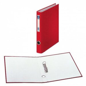 DOHE Carpeta 2 anillas mixtas 25mm folio rojo