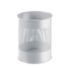 DURABLE Papelera metalica redonda 15l gris
