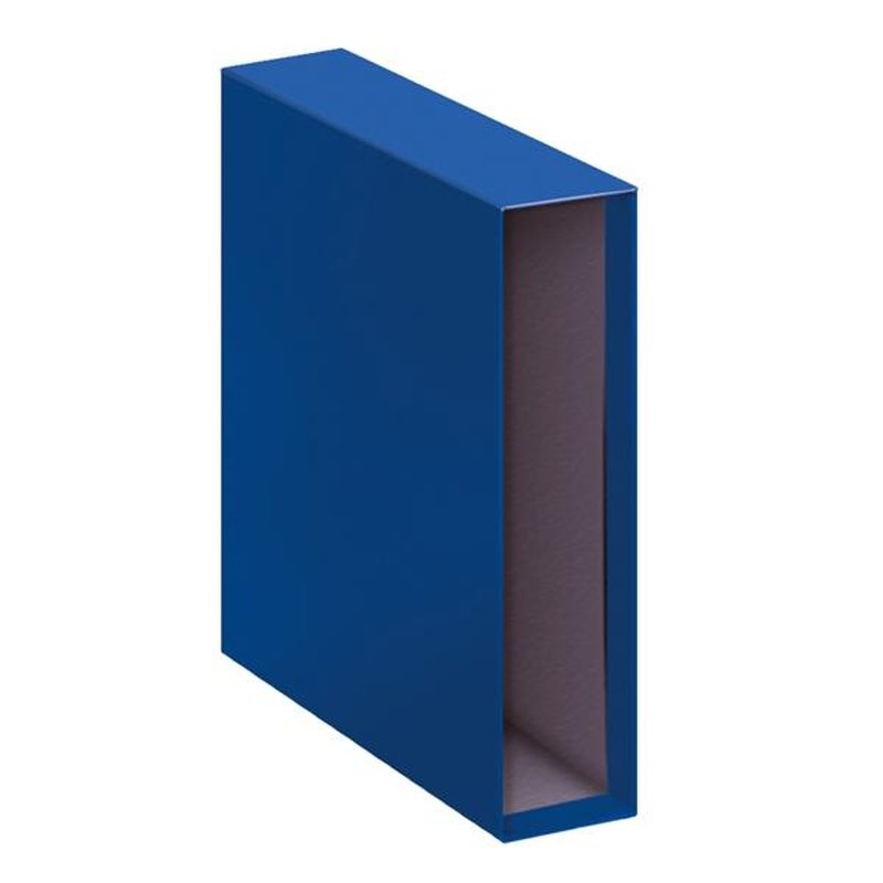 Dohe Caja archivador  - Folio - Lomo 70 mm - Color azul