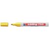 EDDING Marcador permanente 750 tinta opaca punta conica trazo 2-4mm amarillo