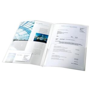 Esselte 17324 carpeta Polipropileno (PP) Transparente A4
