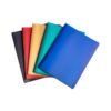 EXACOMPTA Carpeta 20 fundas PP recicladas A4 semi flexible colores surtidos EXACOMPTA Carpeta 20 fundas PP recicladas A4 semi flexible colores surtidos