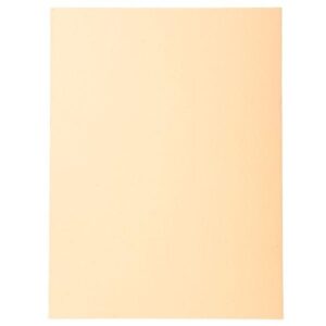 EXACOMPTA Paq.100 subcarpetas Forever 220g crema