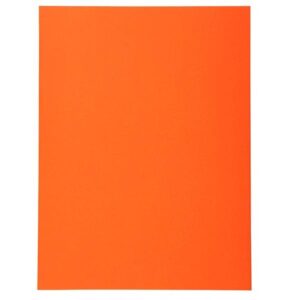 EXACOMPTA Paq.100 subcarpetas Forever 220g naranja