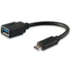 Equip 133455 cable USB 0,15 m USB 3.2 Gen 1 (3.1 Gen 1) USB C USB A Negro Equip 133455 cable USB 0,15 m USB 3.2 Gen 1 (3.1 Gen 1) USB C USB A Negro