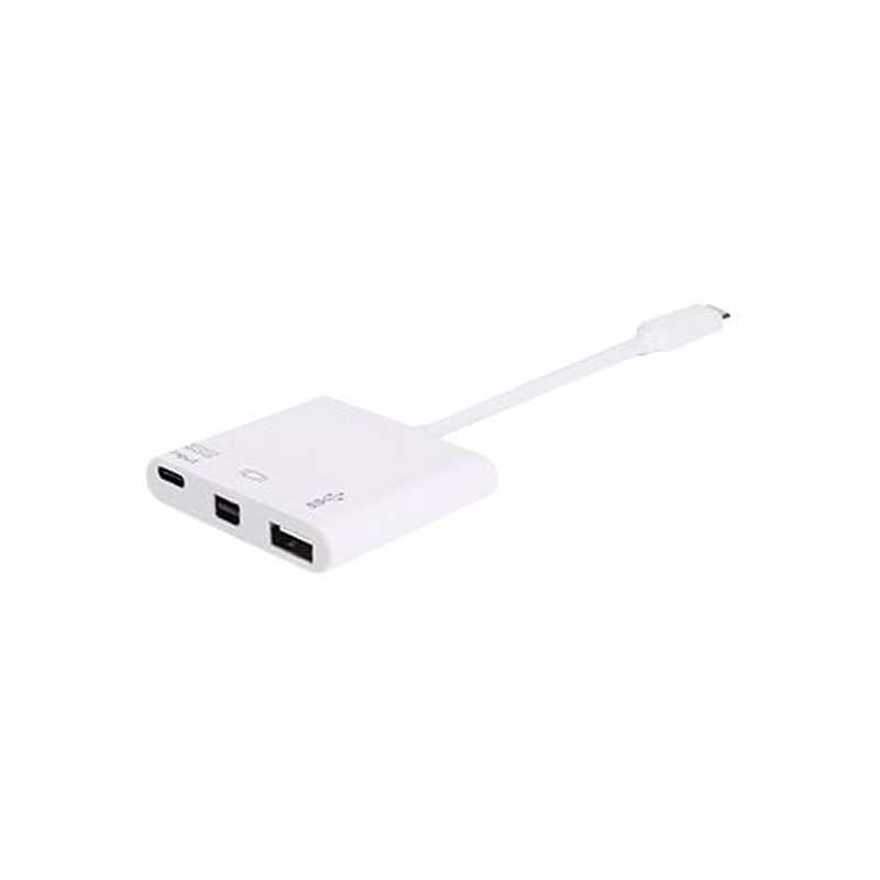 Equip 133463 hub de interfaz USB 3.2 Gen 1 (3.1 Gen 1) Type-C Blanco