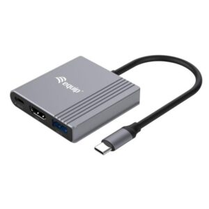 Equip 133488 Adaptador gráfico USB 3840 x 2160 Pixeles Negro, Gris