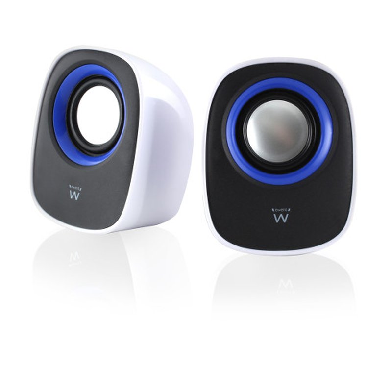 Ewent EW3513 altavoz De 1 vía Negro, Azul, Blanco Alámbrico 5 W - Imagen 2