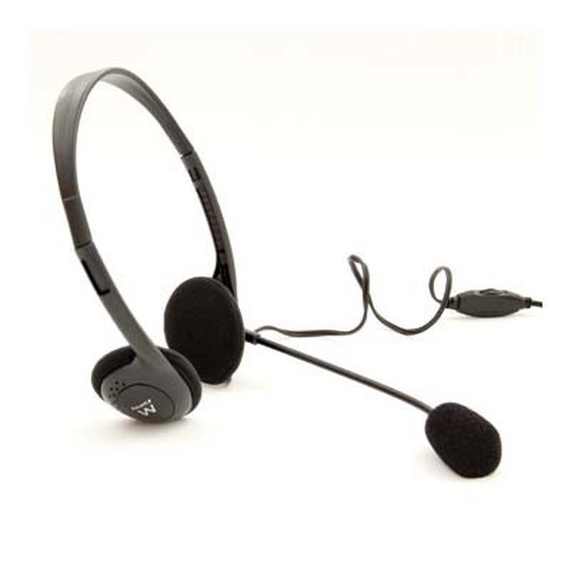 Ewent EW3563 auricular y casco Auriculares Alámbrico Diadema Llamadas/Música Negro