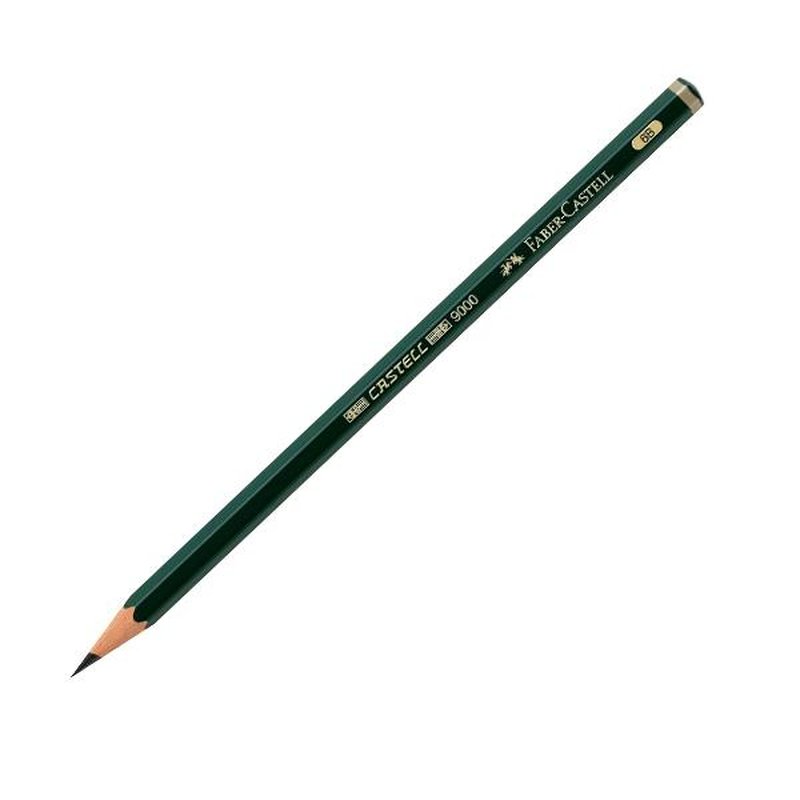 FABER-CASTELL Lapiz grafito Faber-Castell 9000 6B FABER-CASTELL Lapiz grafito Faber-Castell 9000 6B