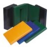 FABRISA Caja de proyectos carton gofrado lomo 90mm A4 verde