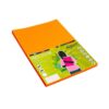 FABRISA Paq.100h papel color 75g A4 naranja fluorescente FABRISA Paq.100h papel color 75g A4 naranja fluorescente