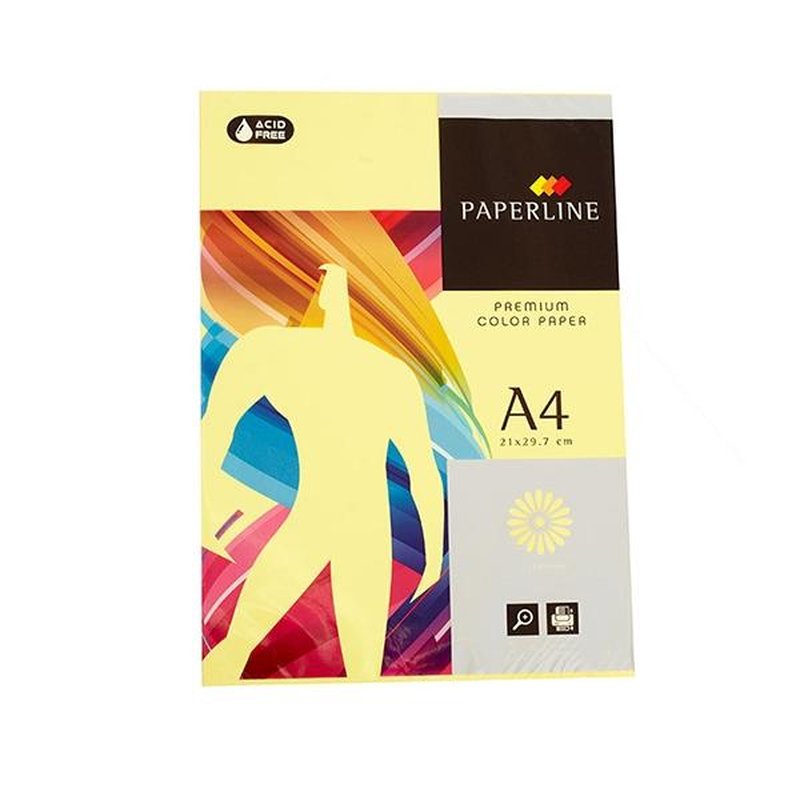 FABRISA Paq.500h papel color 80g A4 amarillo FABRISA Paq.500h papel color 80g A4 amarillo