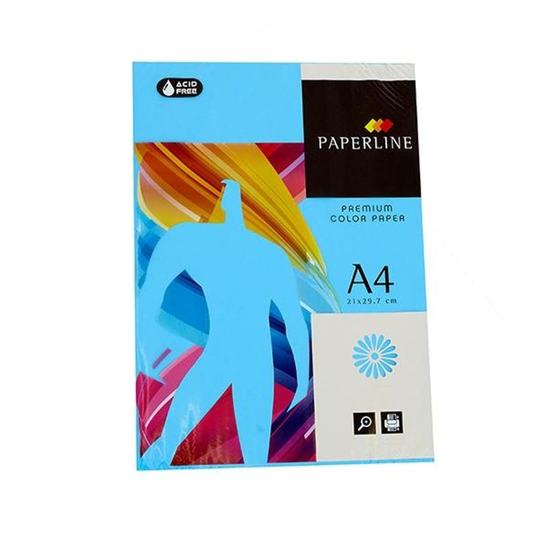 FABRISA Paq.500h papel color 80g A4 azul turquesa FABRISA Paq.500h papel color 80g A4 azul turquesa
