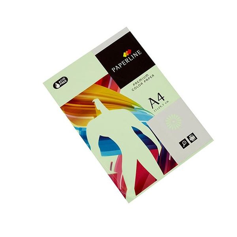 FABRISA Paq.500h papel color 80g A4 verde laguna FABRISA Paq.500h papel color 80g A4 verde laguna