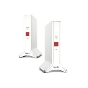FRITZ!Repeater FRITZ!Mesh Set 4200 2-pack Edition International Repetidor de red 4200 Mbit/s Rojo, Blanco