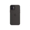 FUNDA IPHONE 12 / 12 PRO APPLE SILICONA BLACK MAGSAFE