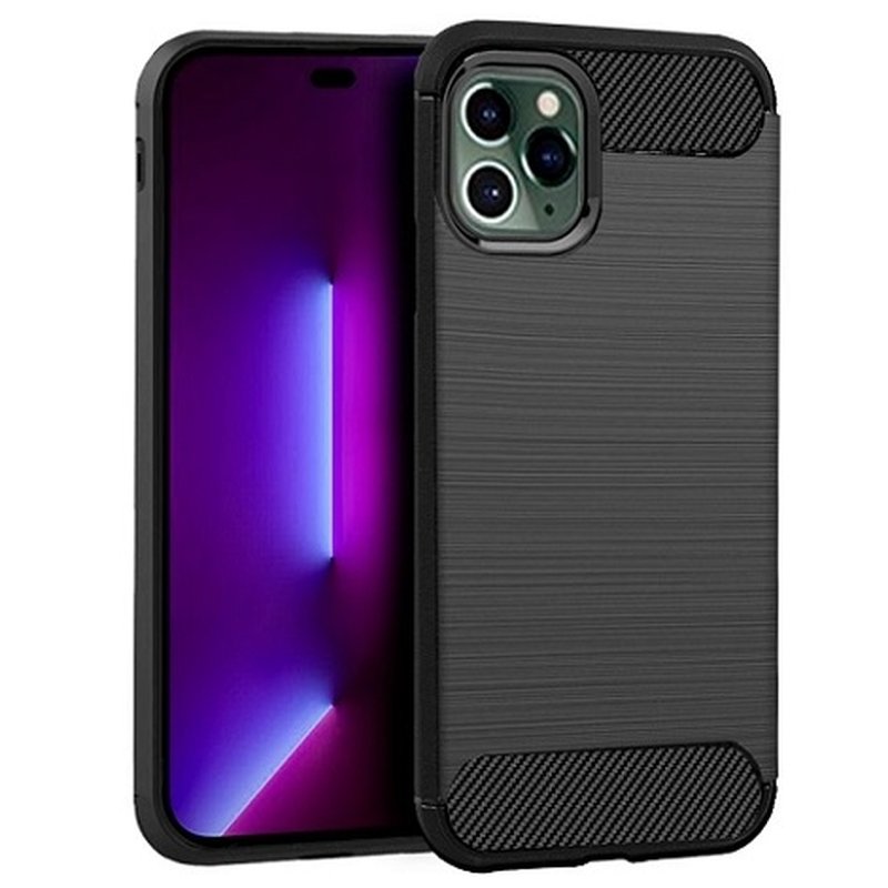 FUNDA MOVIL BACK COVER COOL CARBON BLACK IPHONE 14 PRO