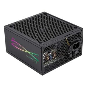 Aerocool LUXPRORGB550M unidad de fuente de alimentación 550 W 20+4 pin ATX ATX Negro
