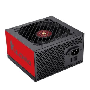 Mars Gaming MPVU750SI, Fuente Alimentación ATX 750W, 10 Años Garantía, 80 Plus Silver, +87% Eficiencia, Tecnologías AI2-RPM, DC-DC y SMD, PFC-Activo, Condensadores Japoneses Toshin Kyogo 105º, Rojo
