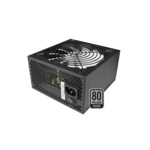 Tacens RADIX VII AG 800S, Fuente Alimentación PC ATX 800W, 10 Años Garantía, 80Plus Silver, 87% Eficiencia, Tecnologías SMD y DC-DC, Ventilador AI-RPM 140mm FDB, Condensadores Japoneses TK 105º, Negro