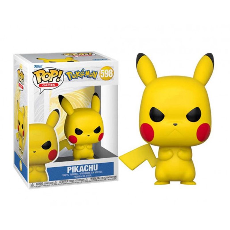 Funko Pop Pokemon Pikachu Gruñon 65043 Funko Pop Pokemon Pikachu Gruñon 65043