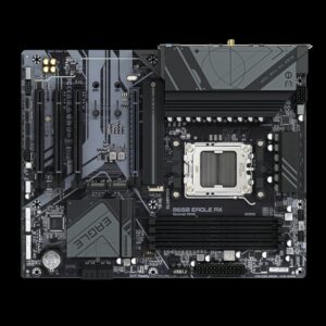 GIGABYTE B650 EAGLE AX Placa base - AMD Ryzen serie 9000, VRM de 12+2+2 fases, hasta 7600 MHz DDR5 (OC), 1xPCIe 5.0 + 2xPCIe 4.0 M.2, LAN GbE, WIFI 6E, USB 3.2 Gen 2