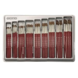 GIOTTO PINCEL PELO DE PONY REDONDO N.1