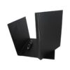 GRAFOPLAS Carpeta PVC 2 anillas 25mm folio negro