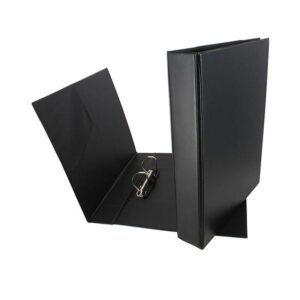 GRAFOPLAS Carpeta PVC 2 anillas 40mm folio negro