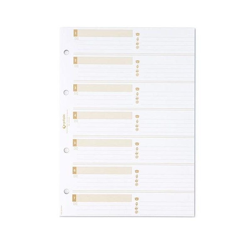 GRAFOPLAS Recambio listin telefonico Executive cuarto negro